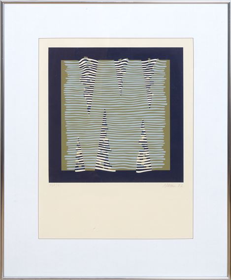 Ohne Titel by Werner Bauer, 1987