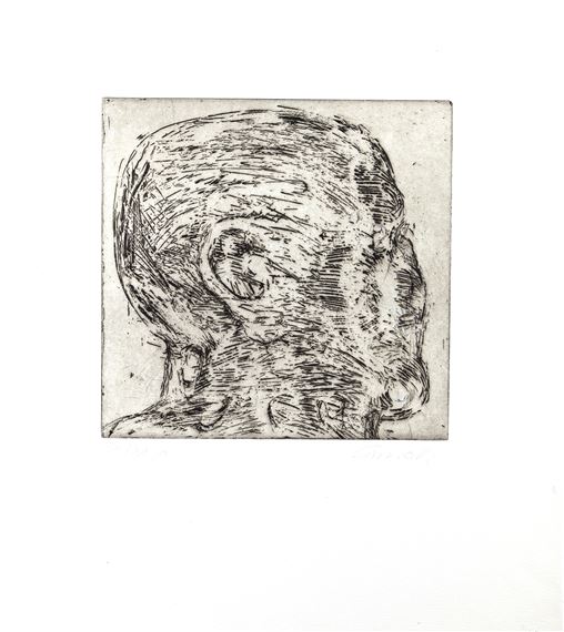 Großer Kopf by Emil Cimiotti