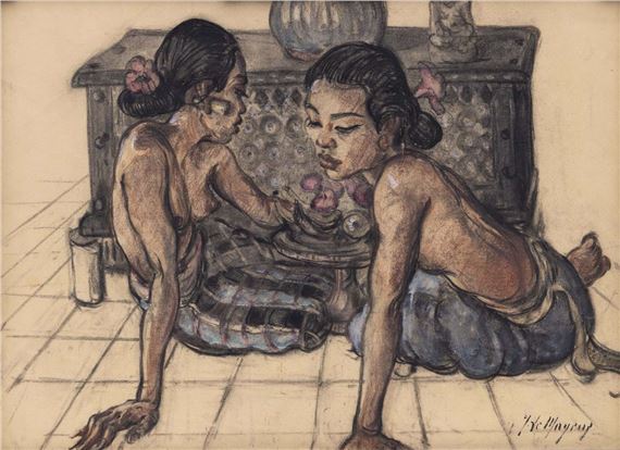 Untitled by Adrien Jean Le Mayeur de Merprés