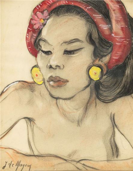 Untitled by Adrien Jean Le Mayeur de Merprés