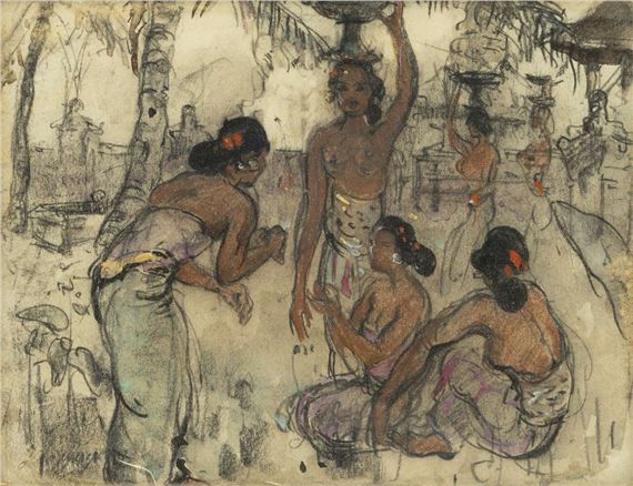 Untitled by Adrien Jean Le Mayeur de Merprés