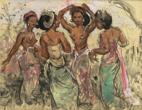 Untitled by Adrien Jean Le Mayeur de Merprés