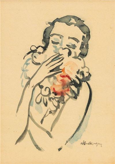 Kees van Dongen、超希少画集より、新品額装付、絵画 Kees van Dongen