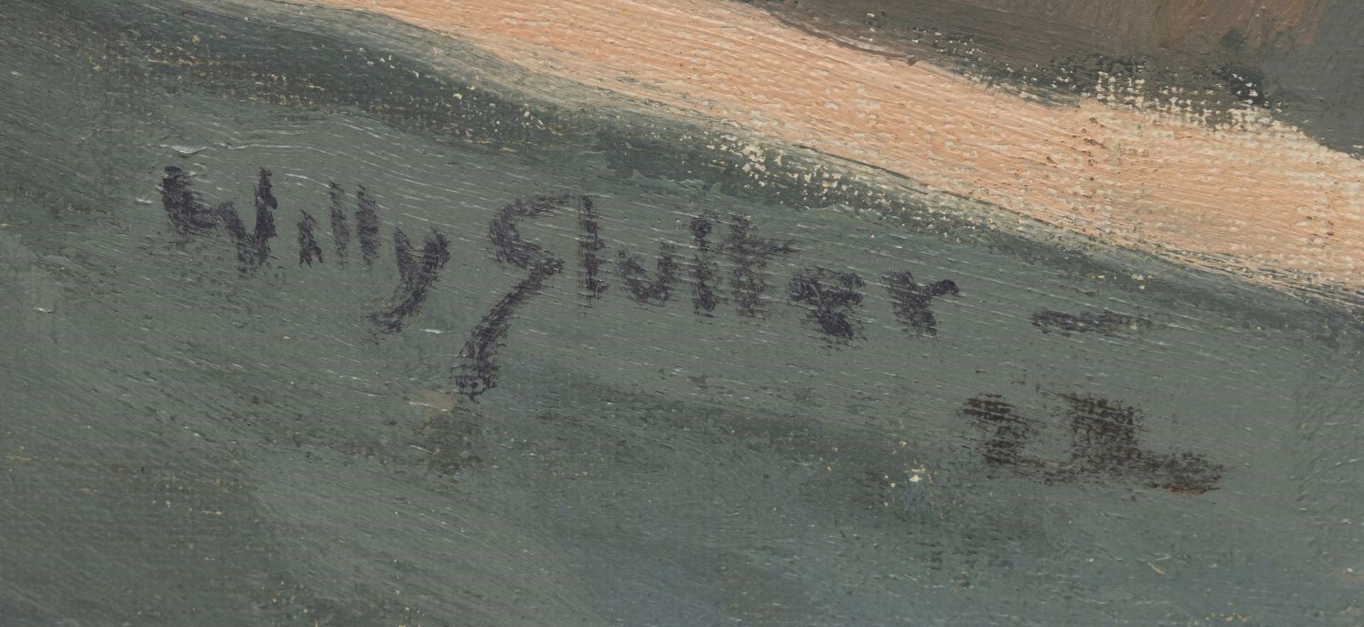 Artwork by Willy Sluiter, Paintings, watercolours and drawings II, Made of Oil On Canvas