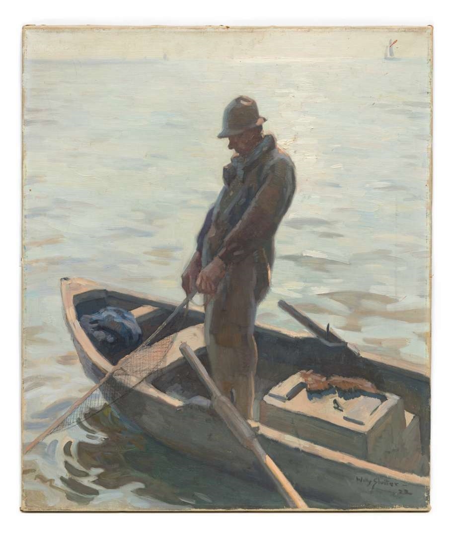 Artwork by Willy Sluiter, Paintings, watercolours and drawings II, Made of Oil On Canvas