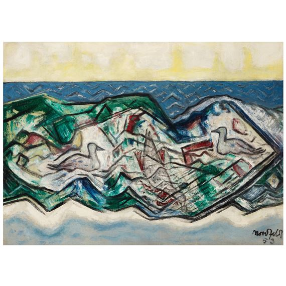 Diving Duck - B.J.O. Nordfeldt