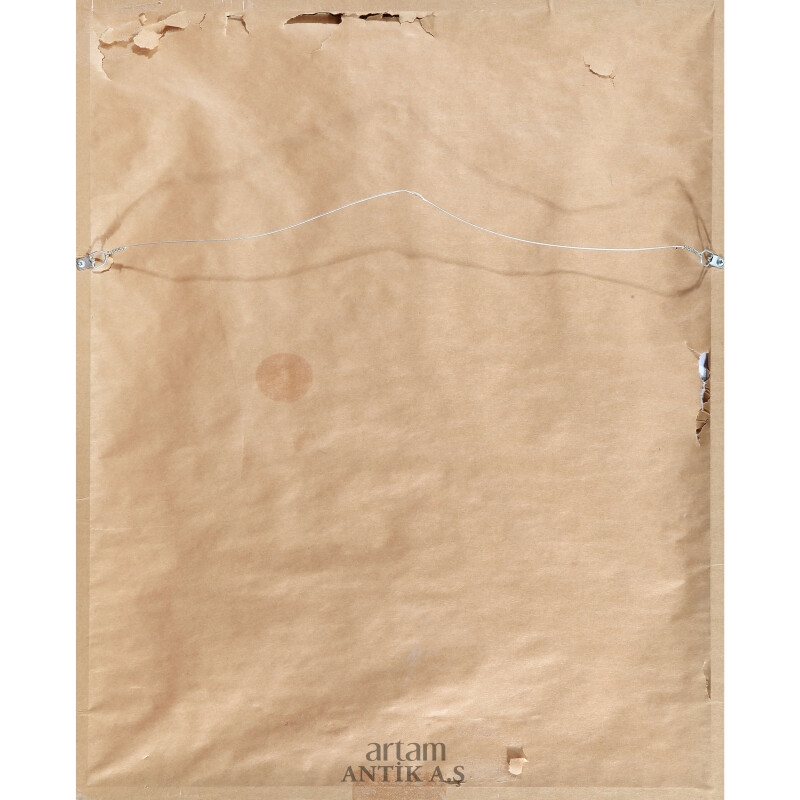 Artwork by Burhan Doğançay, N-sea, Made of Gouache On Paper