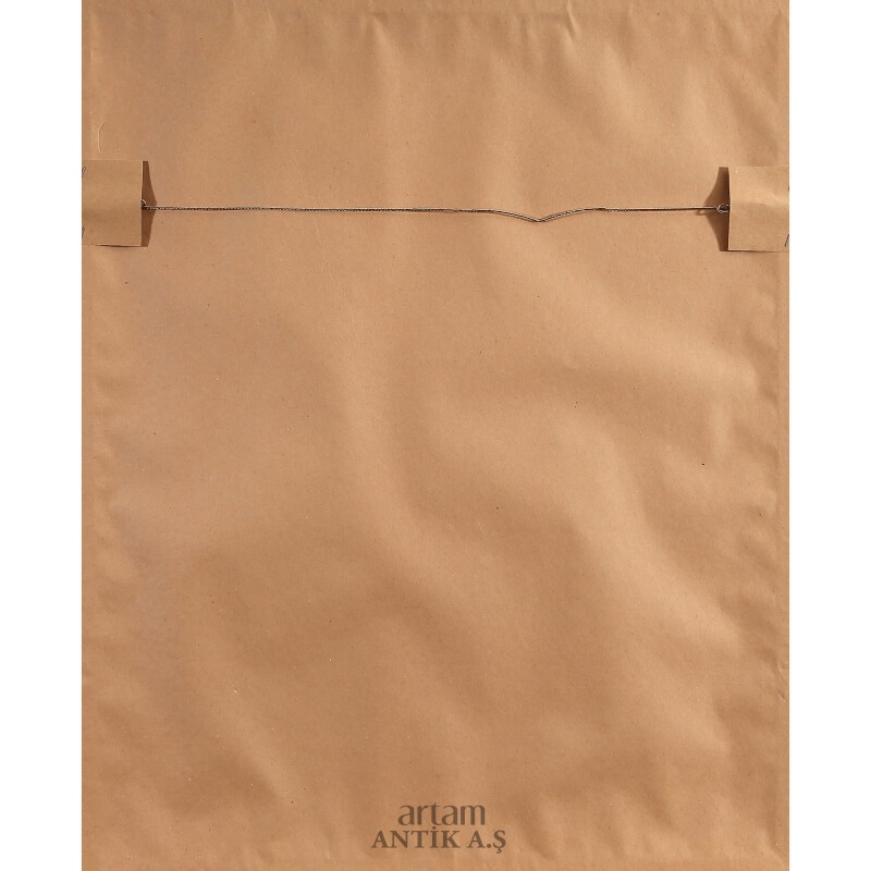 Artwork by Albert Bitran, Untitled, Made of Kağıt Üzerine Karışık Teknik