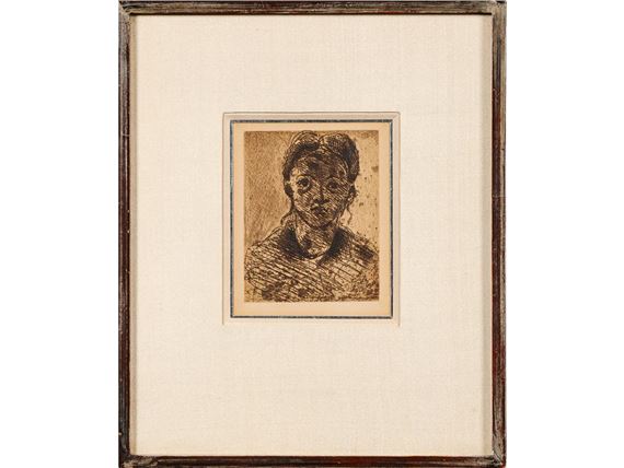 Portrait de femme - Paul Cézanne
