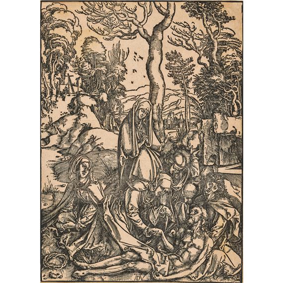 Die Beweinung Christi - Albrecht Dürer