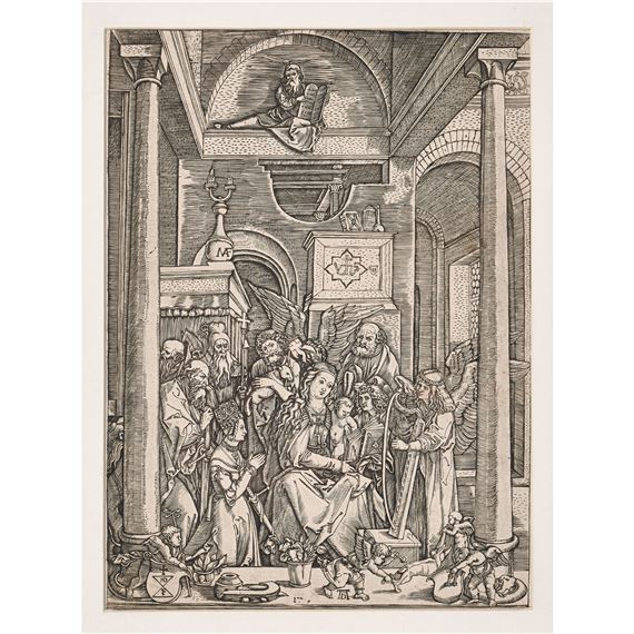 Mariens Verehrung - Albrecht Dürer
