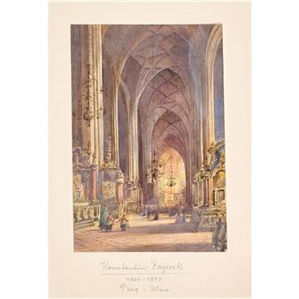 Der Stephansdom in Wien - Karl Wenzel Zajicek