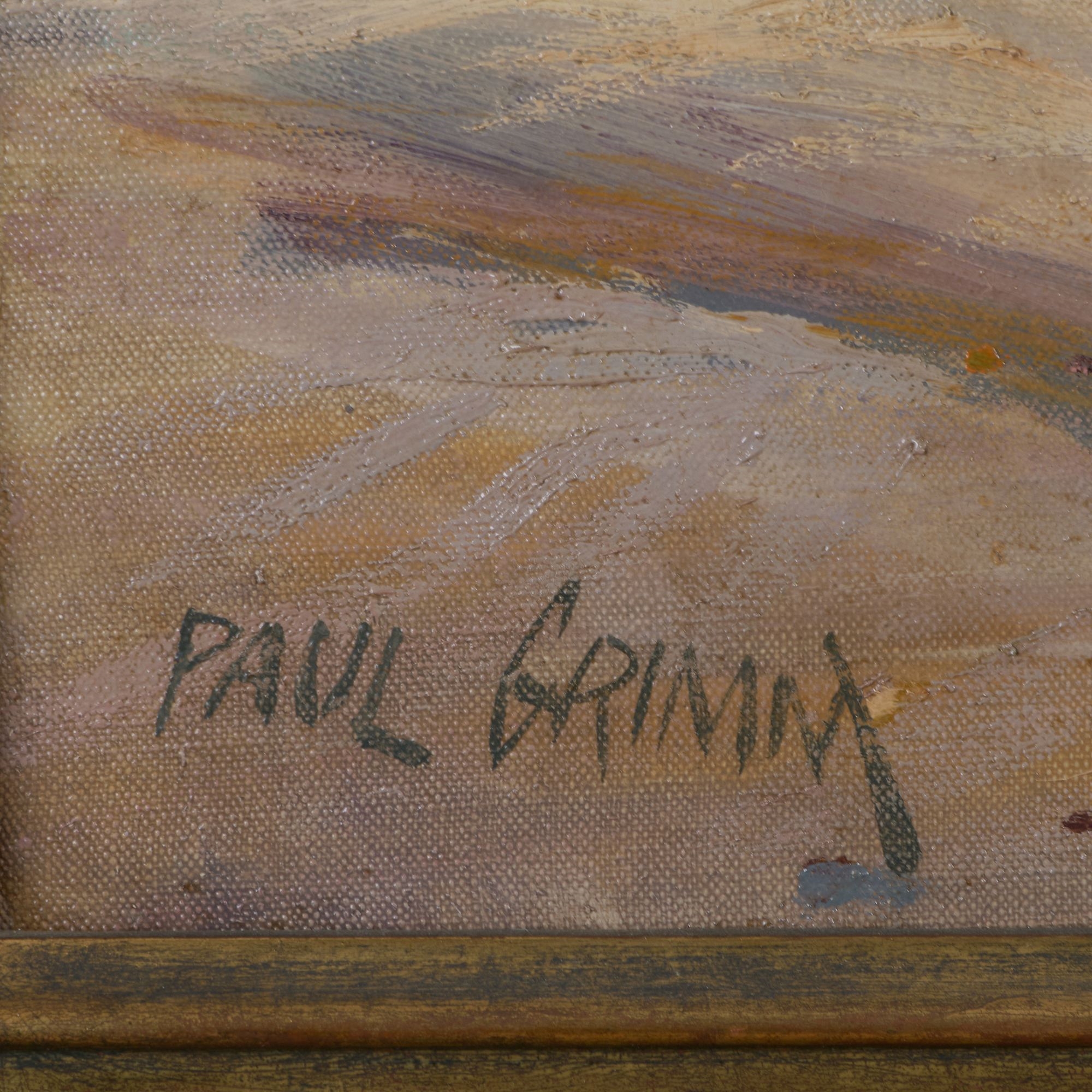 Artwork by Paul Grimm, Natures Pattern, Made of Oil On Canvas