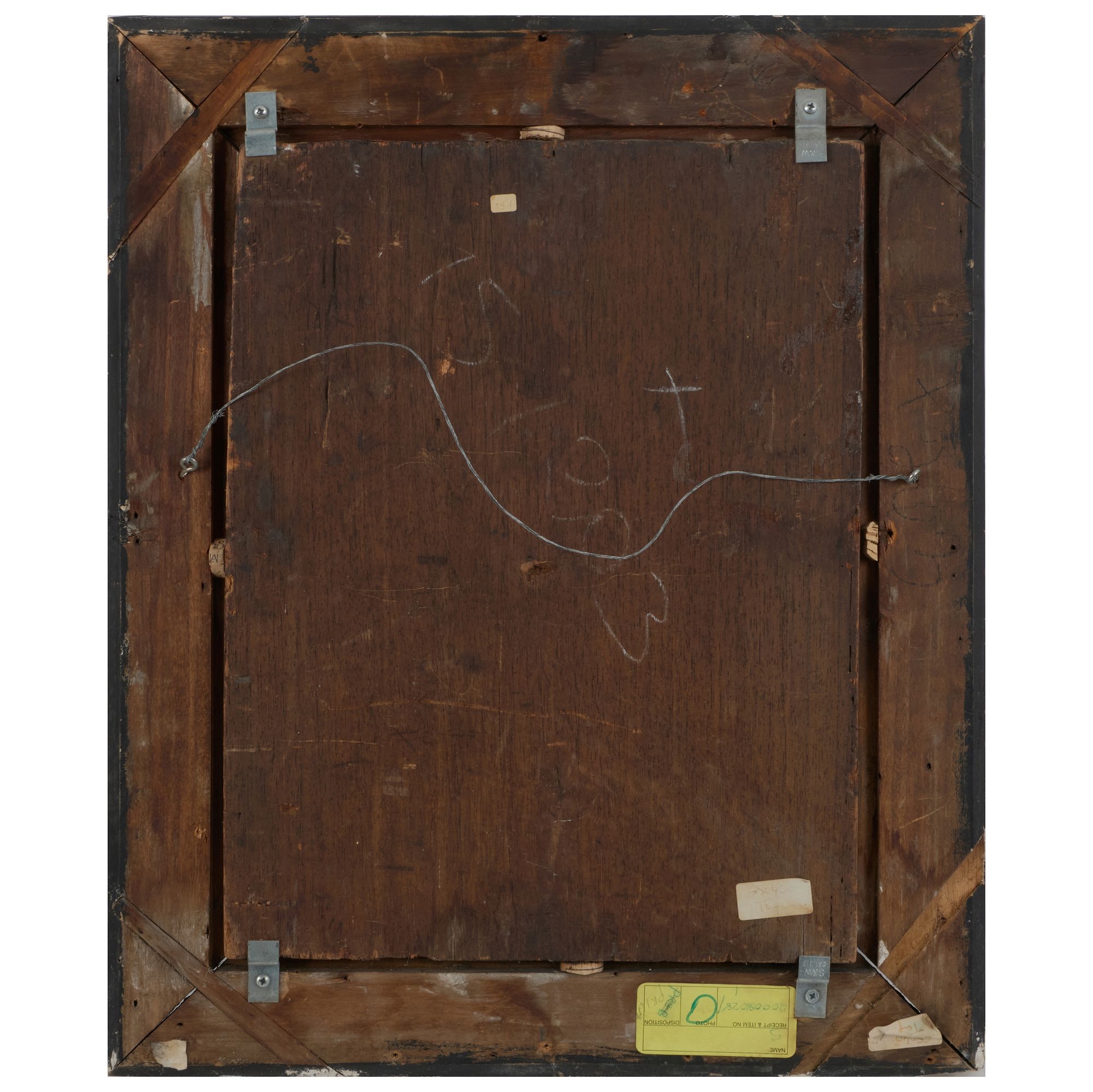 Artwork by Carlo Saraceni, Christ with Outrages, Made of Oil On Canvas Laid Down On Board