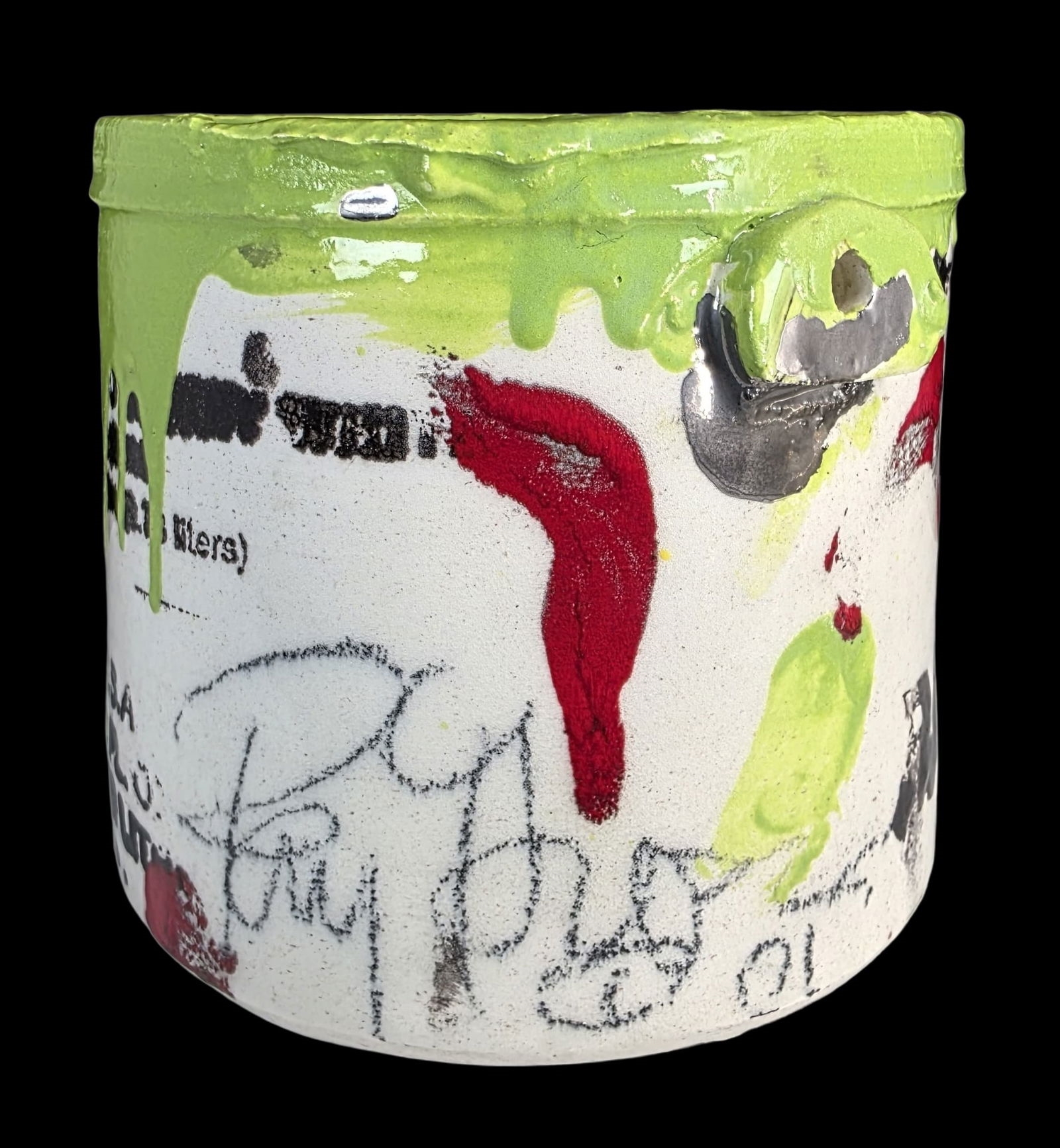Ralph Lauren | Vintage Pop Art Ralph Lauren Paint Pot Sculpture | MutualArt