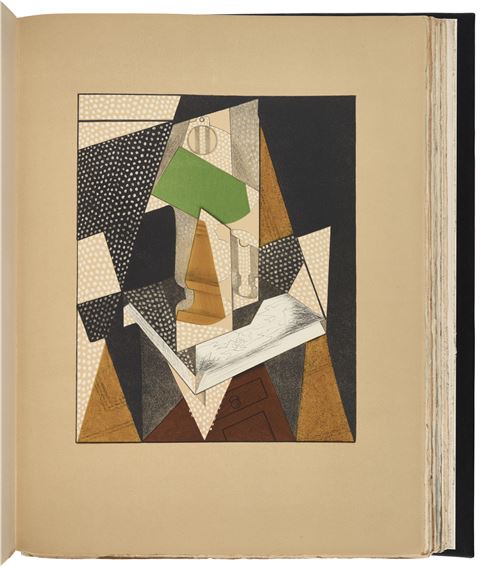 Au Soleil du plafond. Paris : Tériade, 1955. - Juan Gris