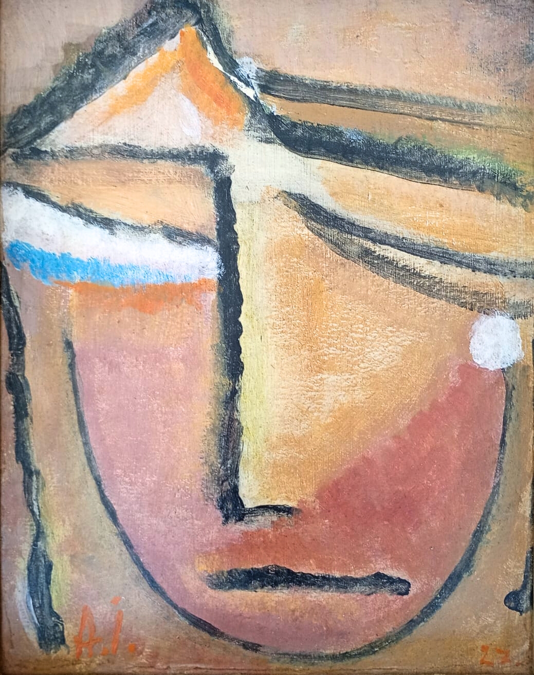 Artwork by Alexej von Jawlensky, Untitled, Made of Oil On Board