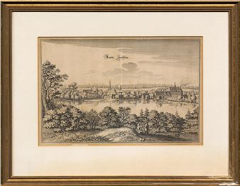 Topografická mapa II - Matthäus Merian the Elder