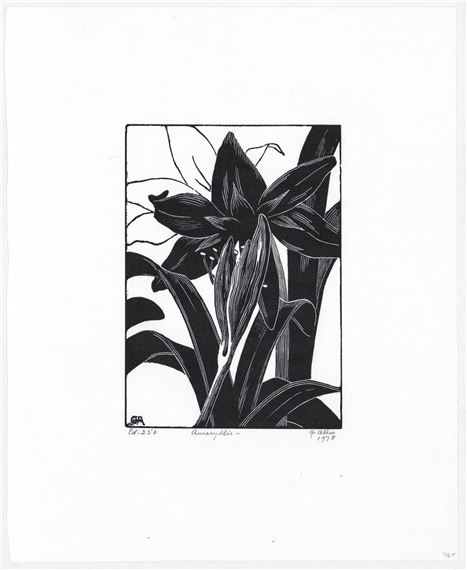 Grace Arnold Albee | Grace Thurston Arnold Albee Woodcut | MutualArt