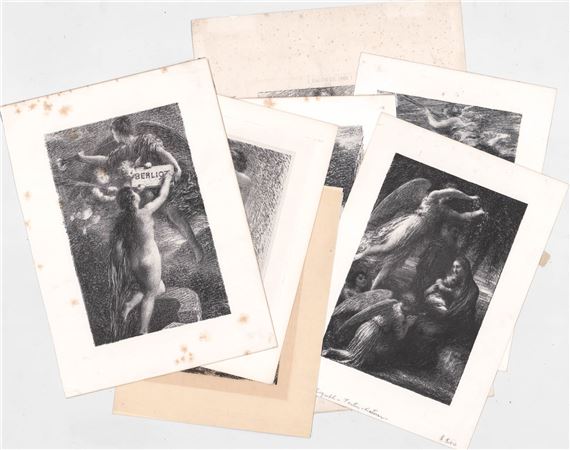 Seven Henri Fantin-Latour lithographs - Henri Fantin-Latour