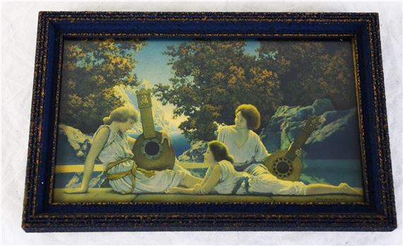 The Lute Player - Maxfield Parrish