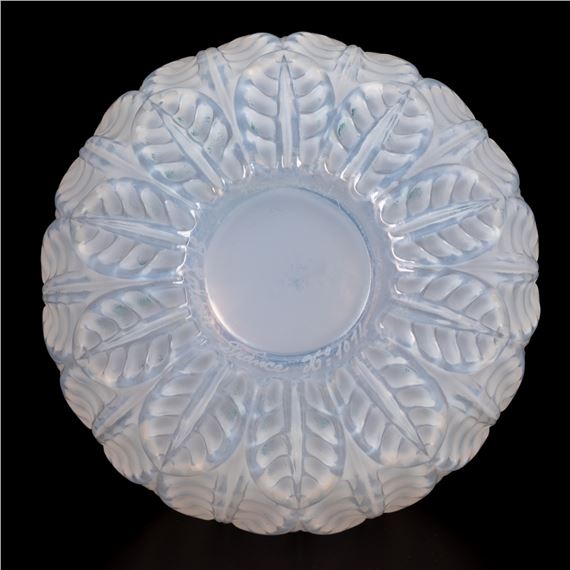 Malesherbes Frosted Opalescent Crystal Vase by René Lalique