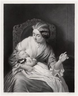 Hush! The Child Sleeps - Joshua Hargrave Samms Mann