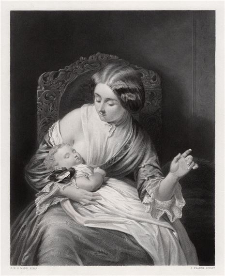 Hush! The Child Sleeps - Joshua Hargrave Samms Mann