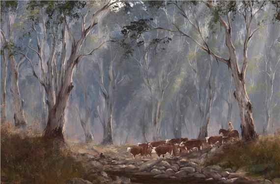 Crossing Rocky Creek (Tumbarumba NSW - Kevin John Best
