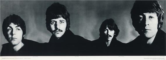 The Beatles Daily Express Newspaper Posters - Richard Avedon