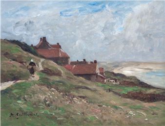 Village au bord de la mer