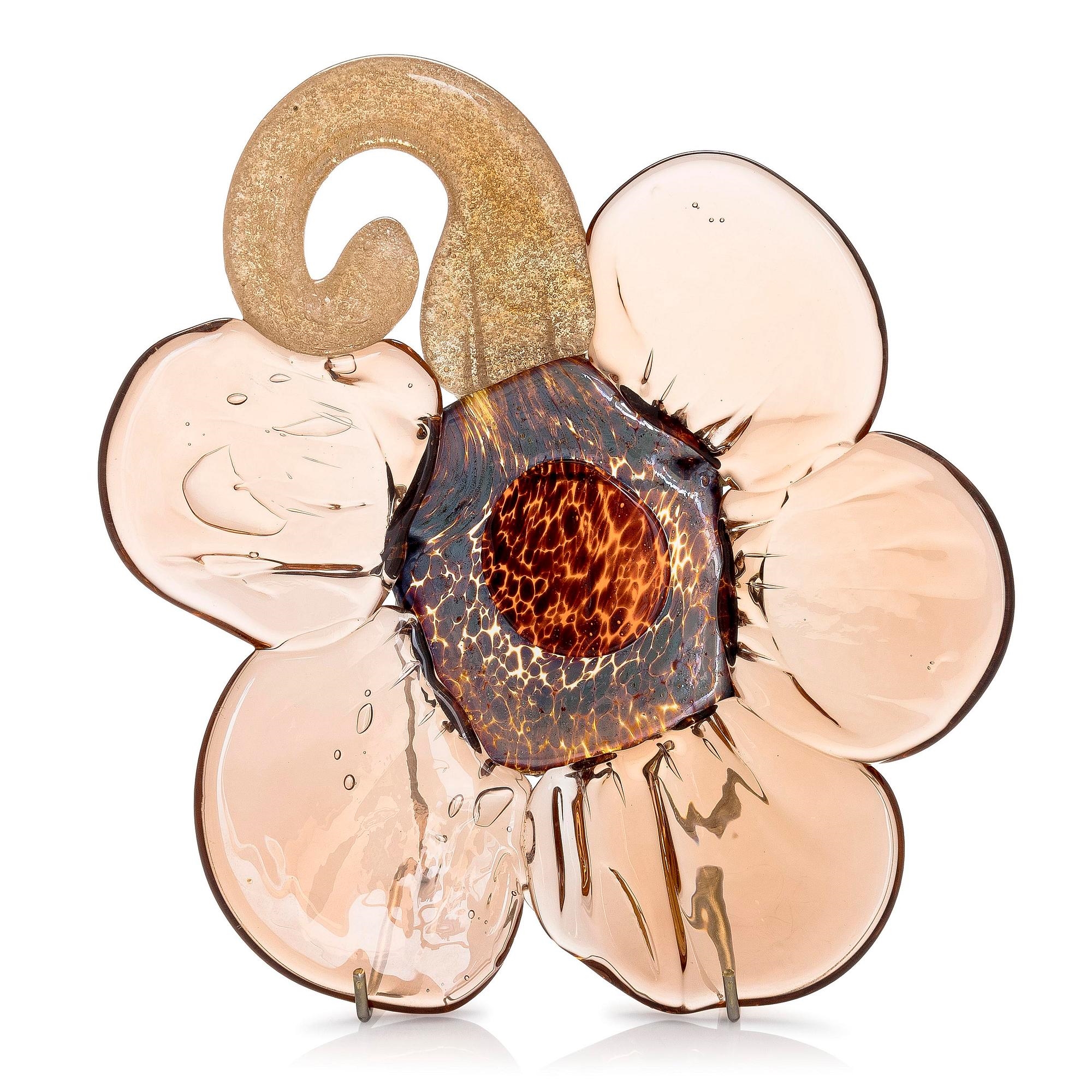 Artwork by Oiva Toikka, Flower, Made of Glass