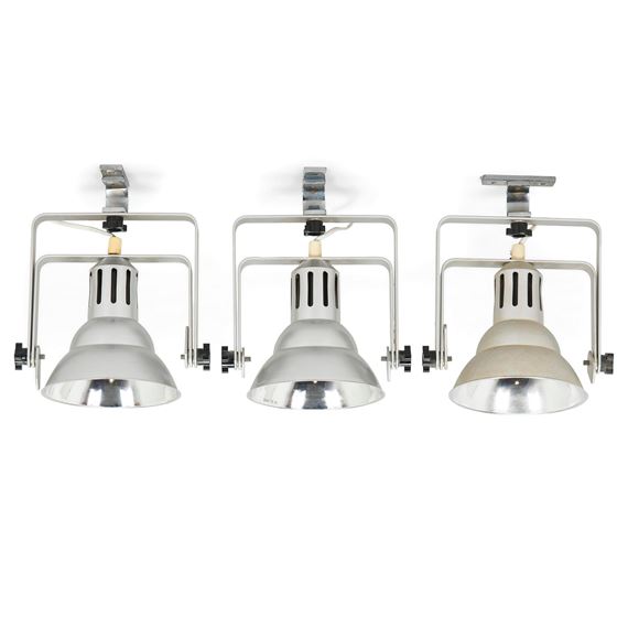 Three 1970s '100' spotlights for Haimi Ltd - Yrjö Kukkapuro