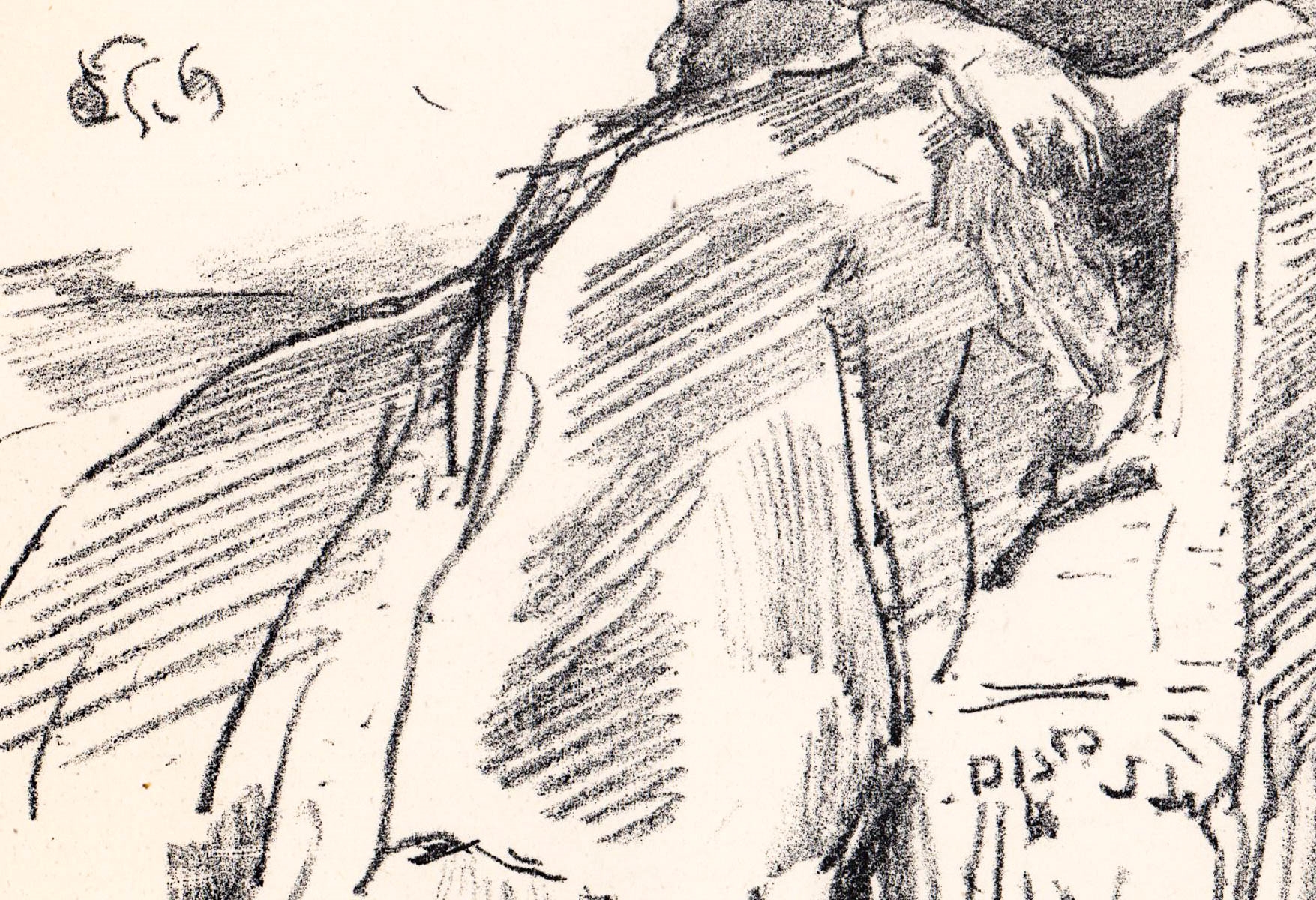 Artwork by James Abbott McNeill Whistler, La Robe Rouge, Made of Lithograph