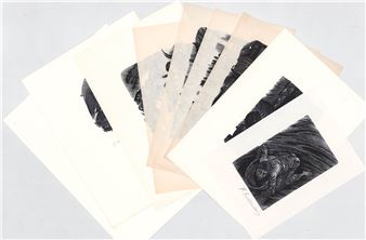 Nine (9) Fritz Eichenberg SIGNED [EA Poe - Fritz Eichenberg