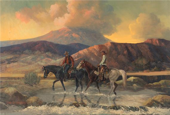 Charles Damrow
(American, 1916-1989)
Heading for Town - Charles Damrow