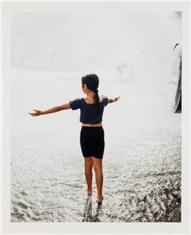 Paul D'Amato
(American, b.1956)
Girl in Spray, Chicago, 1993; printed 2006 - Paul D'Amato