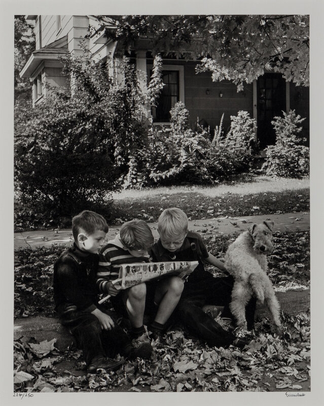 Artwork by Alfred Eisenstaedt, Alfred Eisenstaedt (American, 1898–1995)
An American Block, Hamilton, Ohio, 1943; printed 1994, Made of gelatin silver print