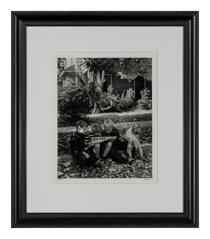 Artwork by Alfred Eisenstaedt, Alfred Eisenstaedt (American, 1898–1995)
An American Block, Hamilton, Ohio, 1943; printed 1994, Made of gelatin silver print