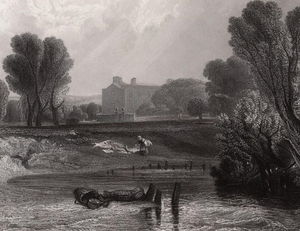 Artwork by Joseph Mallord William Turner, View of the Thames, Made of Engraving On Wove Paper
