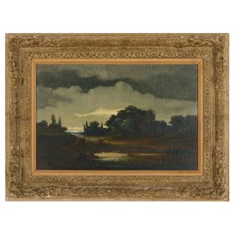 Between Cold Spring and Bristol, Penn - Augustus Maurice‏ Friedlander