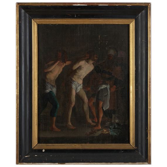 Christ with Outrages - Carlo Saraceni