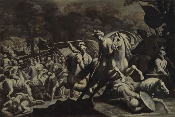 A Cavalry Engagement - Antonio Tempesta