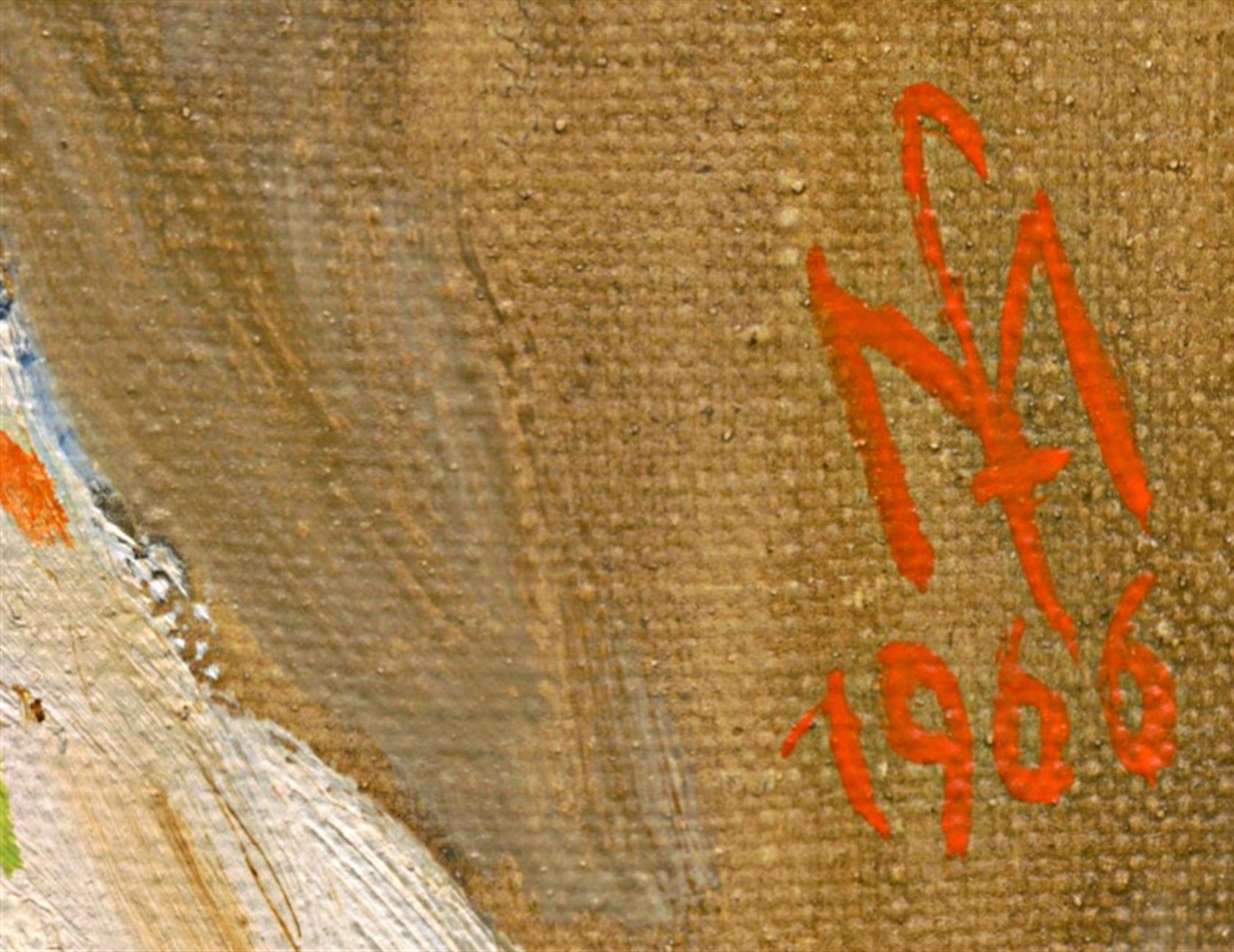 Artwork by František Matoušek, Portrét chlapce, Made of oil on canvas