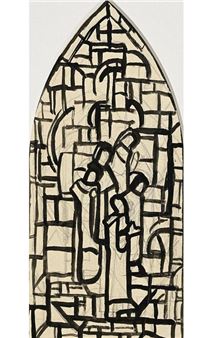 Study for a Stained Glass Window - Evie Hone