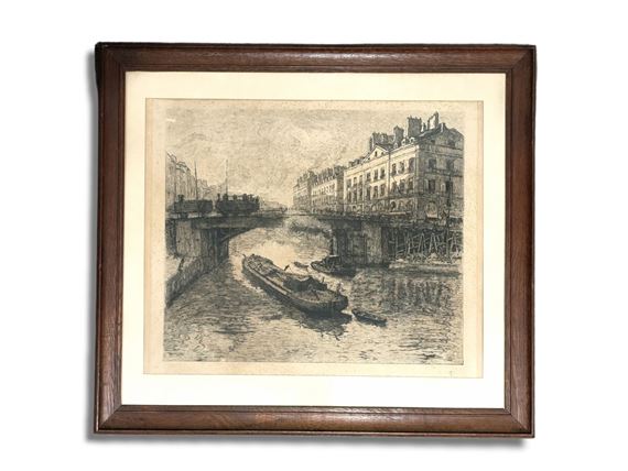 Nantes, le confluent de la Loire et de l'Erdre