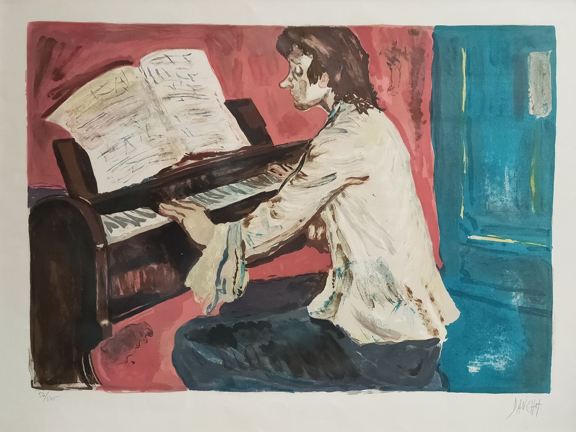 Artwork by Gabriel Dauchot, Untitled, Made of Lithographie