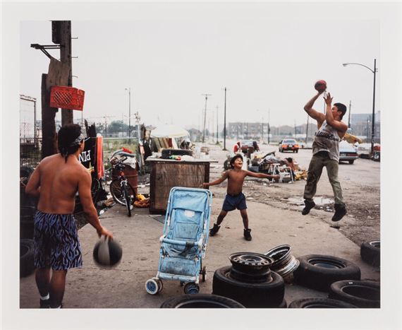 Paul D'Amato
(American, b.1956)
Jumpshot, Chicago, 1993; printed 2006 by Paul D'Amato, printed 2006