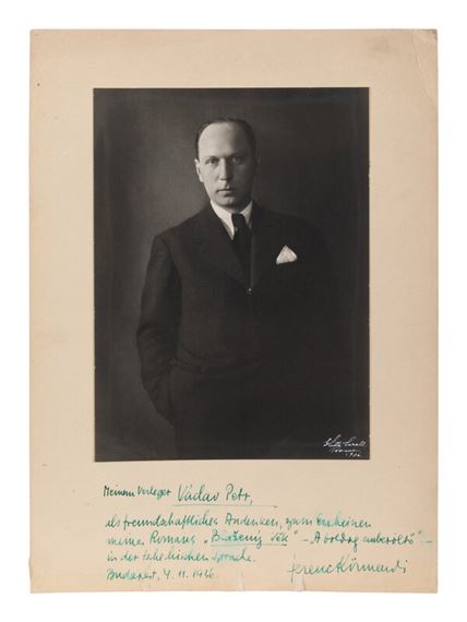 Ghitta Carell | Ghitta Carell (Italian, 1899-1972) Ferenc Körmendi ...