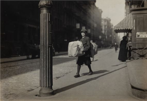 Lewis Hine
(American, 1874–1940)
Delivery Boy, ca. 1910 - Lewis Hine